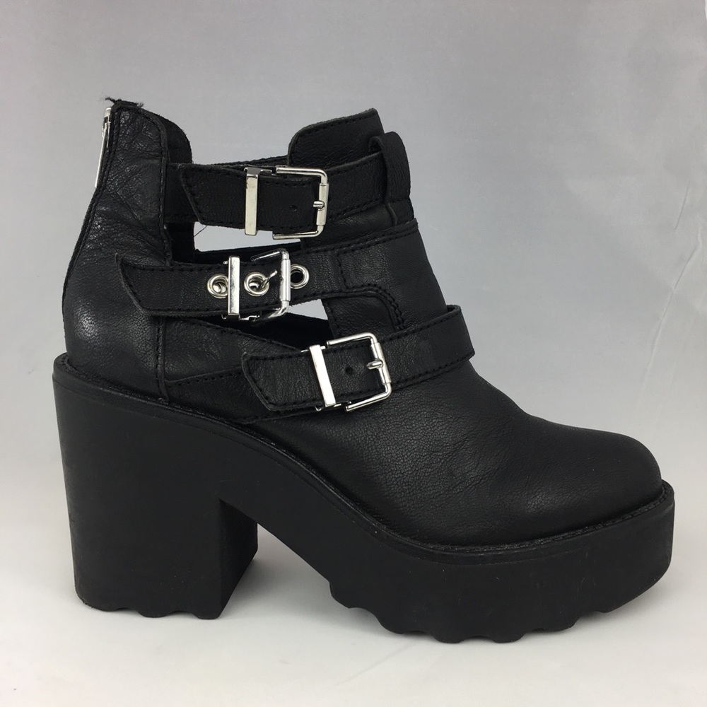 Steve Madden leather platform boots EU 38 (US 7.5)